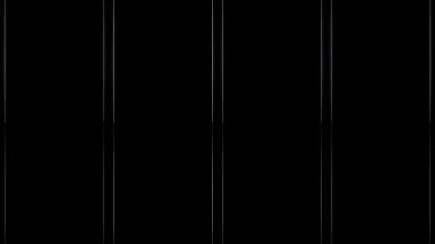 3D shining bright dots set colorful line wave motion, on black background 스톡 동영상 297635454