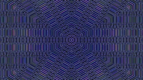 3D shining bright dots set colorful line wave motion, on black background 動画素材 303442918