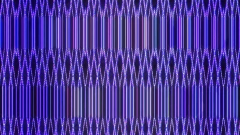 3D shining bright dots set colorful line wave motion, on black background Stock-Footage 303442929