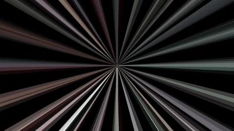 3D shining bright dots set colorful line wave motion, on black background Stock-Footage 311879264