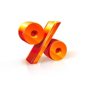 3d shiny red number collection - % Stock Illustration