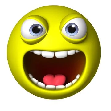 3d shouts Stock-Illustration