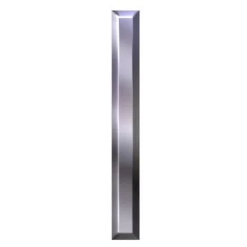 3D Silver Letter l Stock Illustration