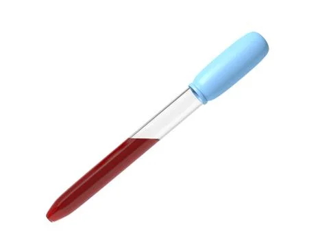 3d simple dropper. Stock Illustration