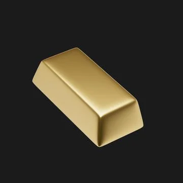 3d simple gold bars on dark background 3d illustration. Hight quality render  Illustrazione stock