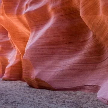 3d Simulate Canyon Antilope, Background Stock Illustration