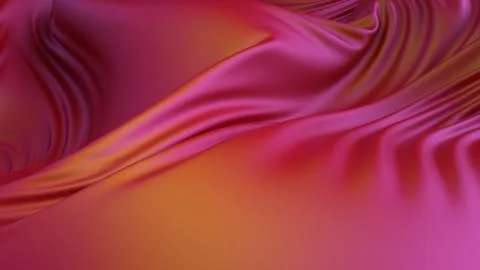 3d simulated elegant cloth background. Simple surface with folds. Illustrazione stock