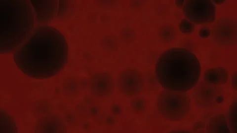 3d simulation of cells in microscopic vi... | Stock Video | Pond5