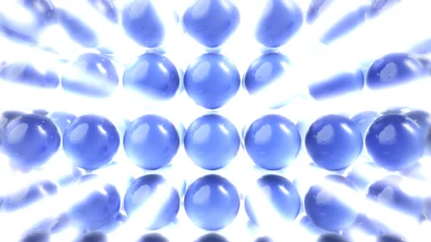 3D Skin layer, Layer Cells, blue Layer repair Effect Video stock 157086434