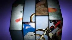 3D Slot Machine Presentation (Music Included, FULL HD, 2 versions) Stock After Effects
