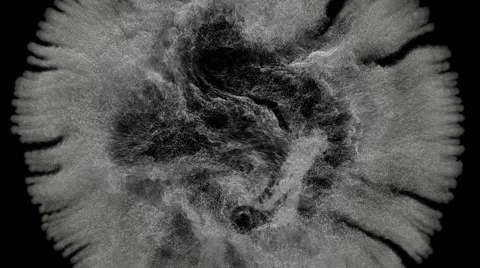 3d smoke explosion, shockwave effect, dusty background 動画素材 53068648