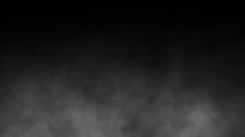 3D Smoke Loop on Black Background Stock Footage 313149990