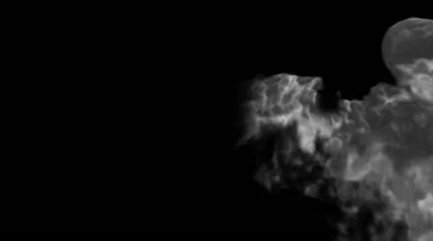 3d smoke man evolving Stock Footage 46186971