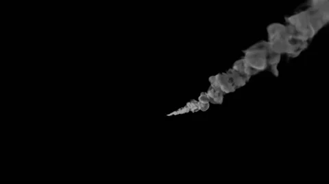 3d smoke is moving and evolving v1 - matte Stock Footage 45814298