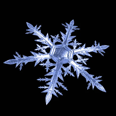 3d snowflake background Stock Footage 100643267