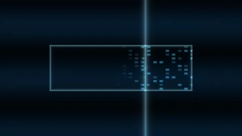 3d snowflake title reveal with seamless loop for visuals Stock Footage 341743995