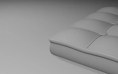 3D sofa cushion Stock Photos