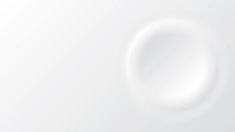 3D soft circle frame on white rectangle background 스톡 일러스트