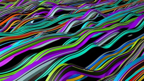 3D Soft Waving Stock Footage 104980106