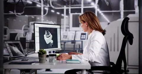 3D Software Engineer: Design, Develop Foto stock