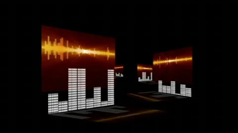 3D SOUNDLEVELS HD Stock Footage 510270