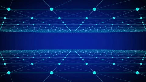 3D space grid Stock Footage 121609839