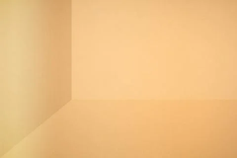 3D space made by folding paper. Stock Photos