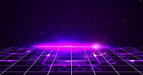 3d Space Track Transforming runway of spaceships. Stock Footage 318288895