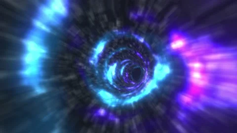 3D Space Tunnel. Stock Footage 151920499