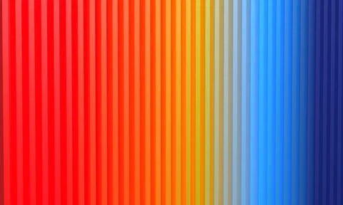 3D spectrum. Abstract background in rainbow colors. 3D Stock Illustration