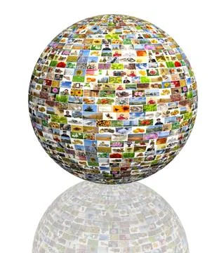 3d sphere Stock Illustration
