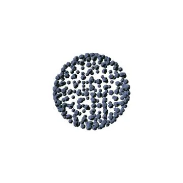 3d Sphere from particles. Isolated on white background.Vector illustration. 스톡 일러스트