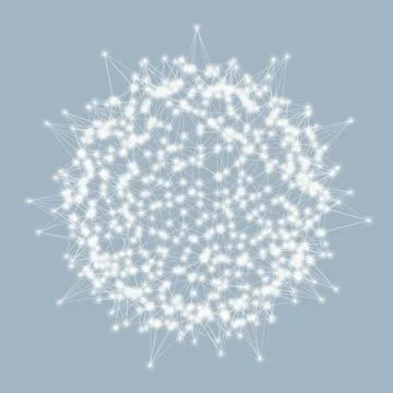 3d sphere. Technology concept. Vector illustration. 3d sphere. Technology ... Foto stock