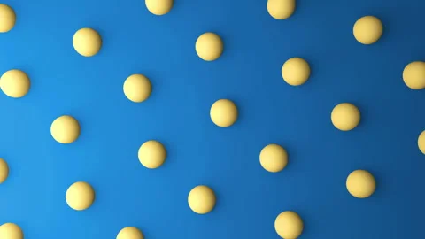 3d spheres gradient background. VJ Seamless loop background. Stock Footage 96057818
