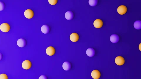 3d spheres gradient background. VJ Seamless loop background. Stock Footage 96057857