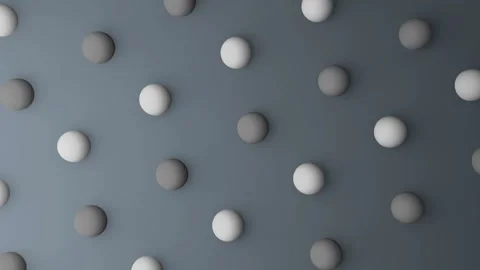 3d spheres gradient background. VJ Seamless loop background. Stock Footage 96057935