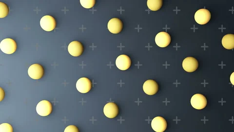 3d spheres gradient background. VJ Seamless loop background. Stock Footage 96057965