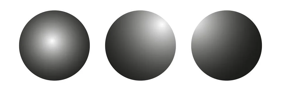 3D Spheres vector background. Black noise. Abstract noise balls. Black round Stock Illustration
