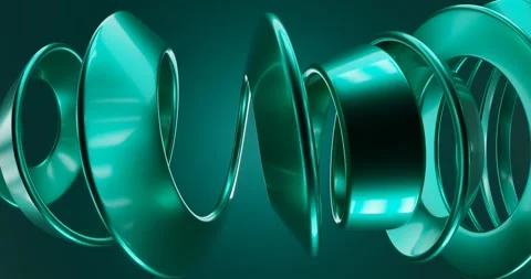 3d spiral background	 스톡 동영상 303342152