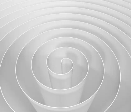 3D spiral , digital abstract background pattern Stock Illustration
