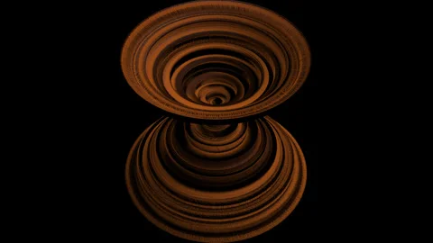 3d spiral motion graphic Video stock 245946827
