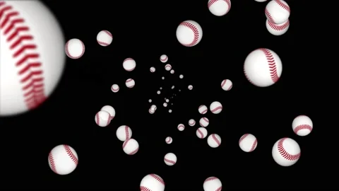 Appearance Green Neon Symbol Baseball Ball Stock Footage Video (100%  Royalty-free) 1021932682