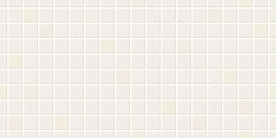 3d square tile mosaic ceramic texture seamless pattern beige color backgrou.. Stock-Illustration