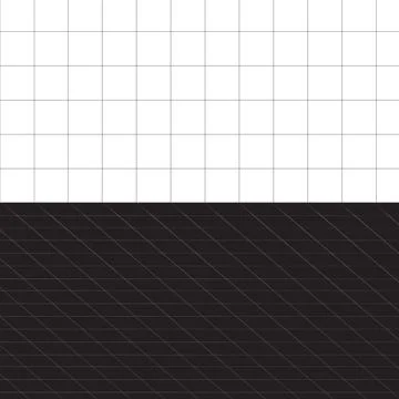 3D Squares Grid 스톡 일러스트