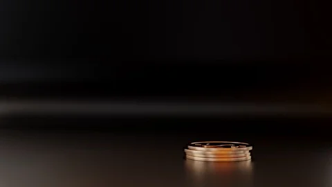 3D stack of coins is growing Vídeo Stock 122150981