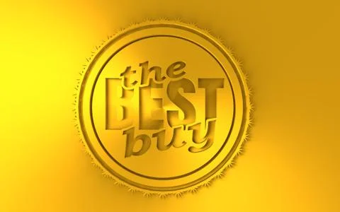 3D stamp icon Stock Illustration