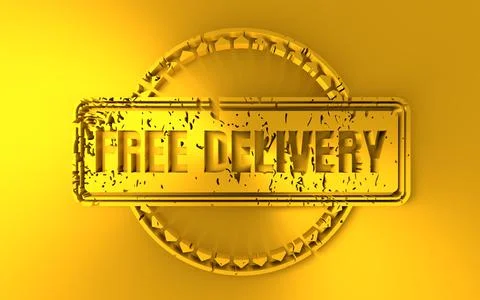 3D stamp icon Stock Illustration