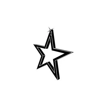 3d star icon. Element of stars icon. Premium quality graphic design. Signs and Stock-Illustration
