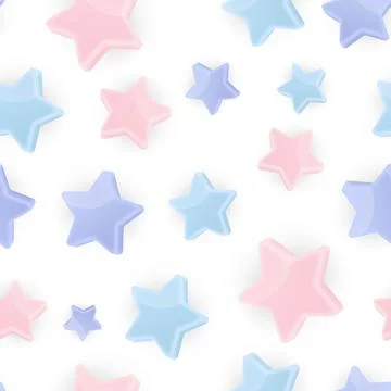 3D star pattern. Abstract wallpaper. Grunge design background. Starry print Illustrazione stock