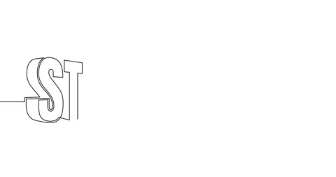 3d startup word typography. Stock Footage 245202953